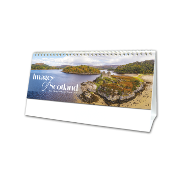 Images of Scotland Desk Calendar