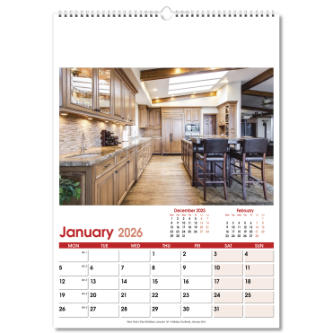 Optima C Templated Bespoke Calendar